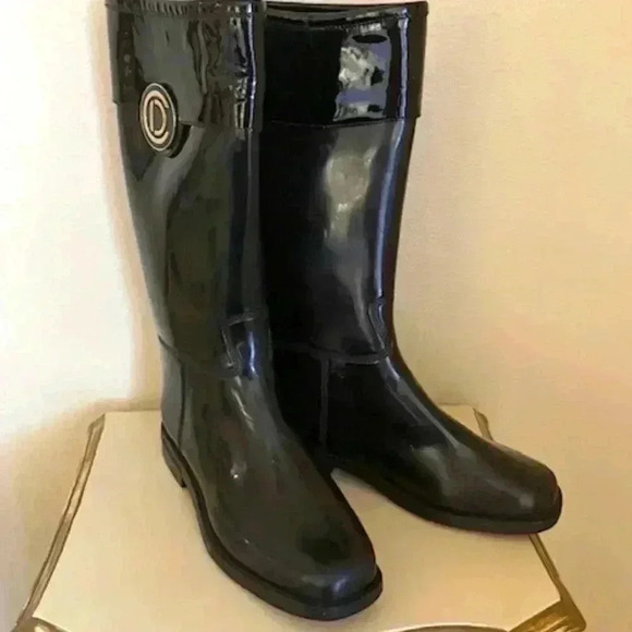 DIOR RAIN BOOTS - Picture 1 of 5